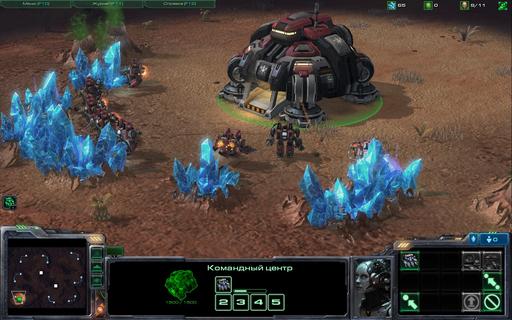 StarCraft II: Wings of Liberty - Демотест (Протоссы) StarCraft 2